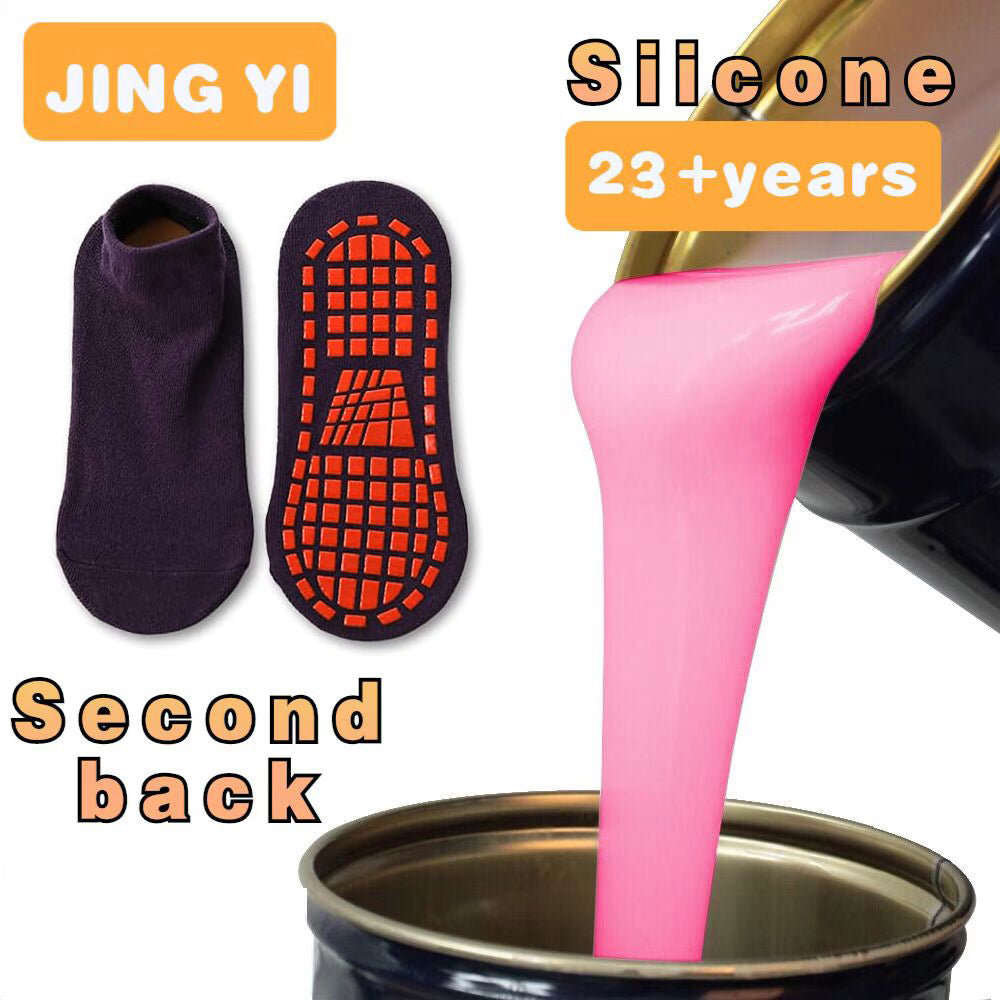 2024 New Style Adequate Stock Liquid Silicone for Non-slip Socks Chinese Factory Cheap Industrial Grade Dotting Silicone