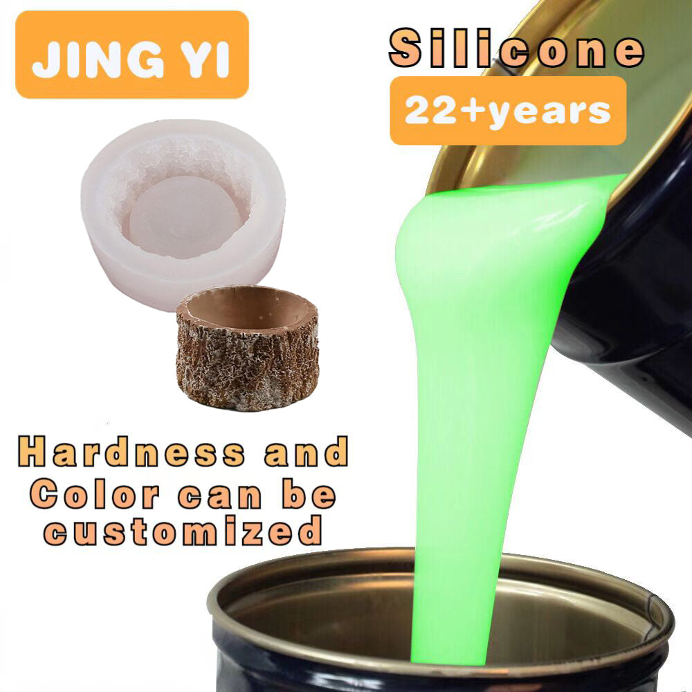 Silicone Mold Making Rubber 2024 New RTV 2 Platinum Silicone for Epoxy Resin Molds Factory Sale Cheap Liquid Silicone Rubber