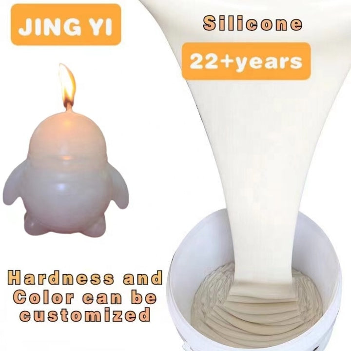 New Product 2023 Popular Liquid Silicone Rubber to Make Molds for Candle Soap Small Crafts Condensed Platinum Silicone Rubber