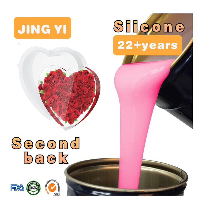 Year End Promotion Raw Material Liquid Silicone Rubber Flower Preservation Art Craft Mold for Resin Natural 3D Dried Flower
