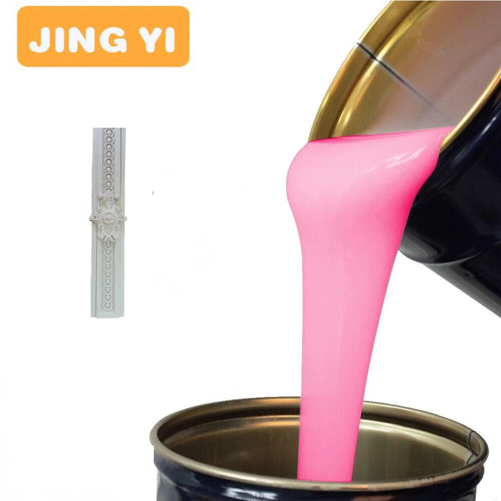 High Quality Transparent Liquid Silicone for Plaster Embossed Mold Making European Style Gypsum Ceiling Mold New Silicone Rubber