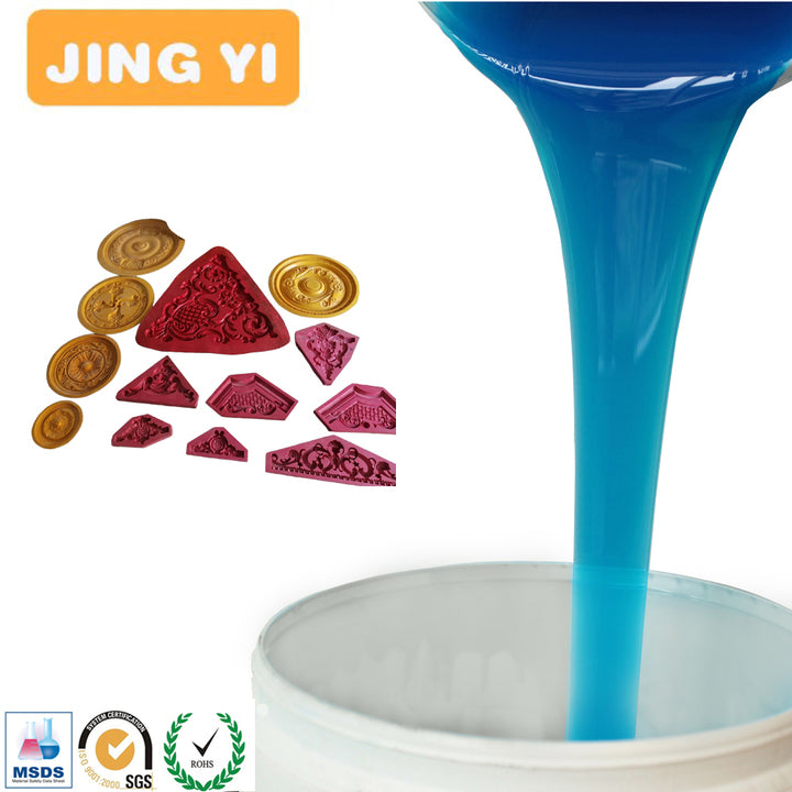 Curing at Room Temperature Liquid Silicone for Ceiling Plaster Craft Mold Decoration Building Molds Top Quality Silicone Rubber
