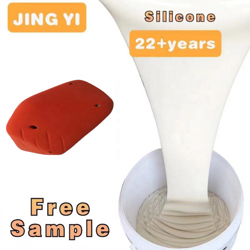 Top Quality Liquid Silicone for Indoor Rock Climbing Stone Mold Cheap Price Wholesale Excellent Elongation Rtv Silicone Rubber