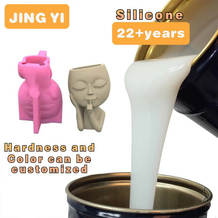 Silicone Manufacturer Cheap Price Wholesale Liquid Silicone for Flower Pot Concrete Mold Statue Cement Mold RTV2 Silicone Rubber