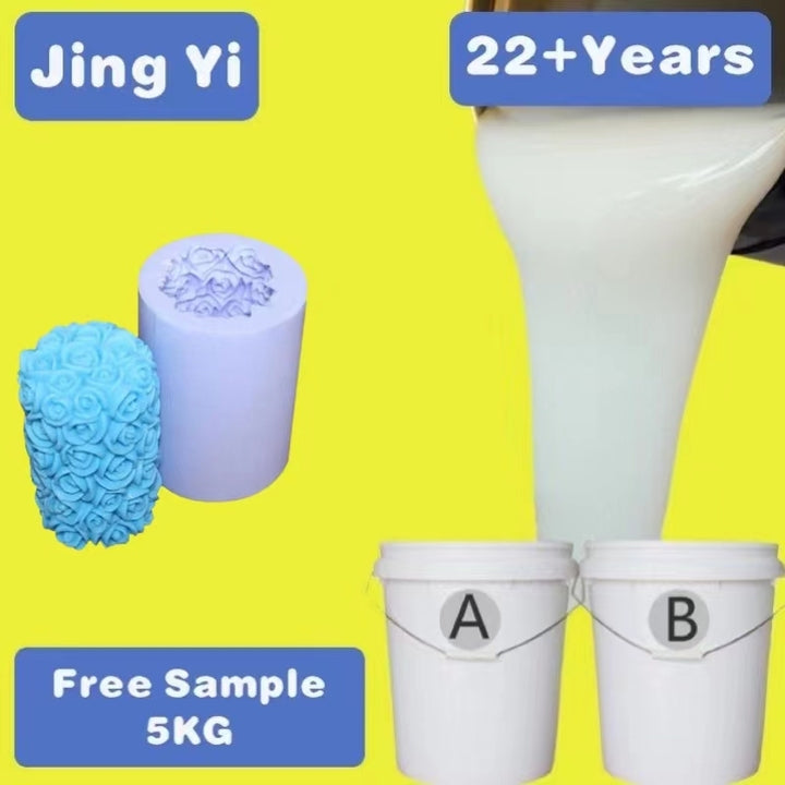 Free Sample Silicon Mold Making RTV 2 Casting Concrete Product Liquid Silicone Rubber for Molds