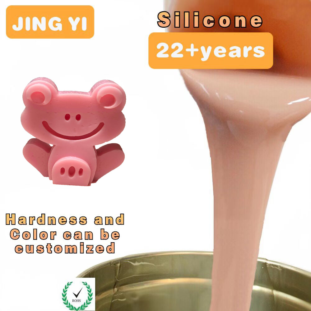 Hot Sale Food Safe Silicone for Candle Mold Nonstick Silicone Rose Soap Molds Curing at Room Temperature Liquid Silicone Rubber
