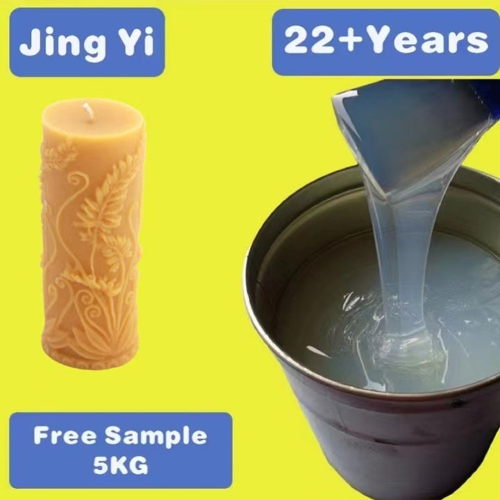 China New Products Free Sample Silicon Mold Making RTV 2 Liquid Silicone Rubber for Candle Mold Low Hardness Silicone Rubber