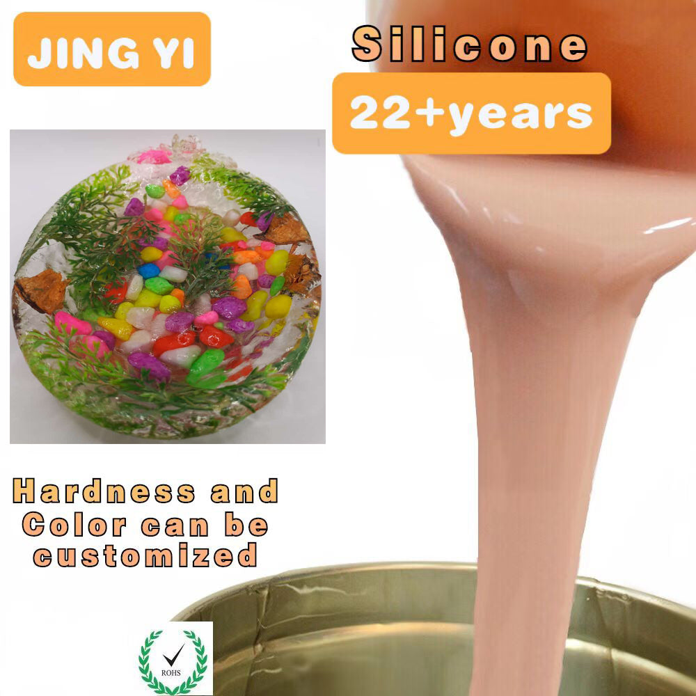 Liquid Silicone for Polyurethane Casting Resin Epoxy Resin Art Craft Mold Top Quality Curing at Room Temperature Silicone Rubber