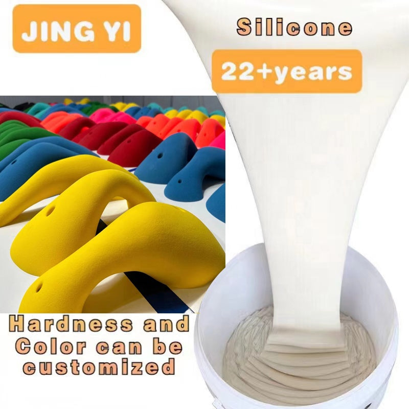 Top Quality Liquid Silicone for Indoor Rock Climbing Stone Mold Cheap Price Wholesale Excellent Elongation Rtv Silicone Rubber