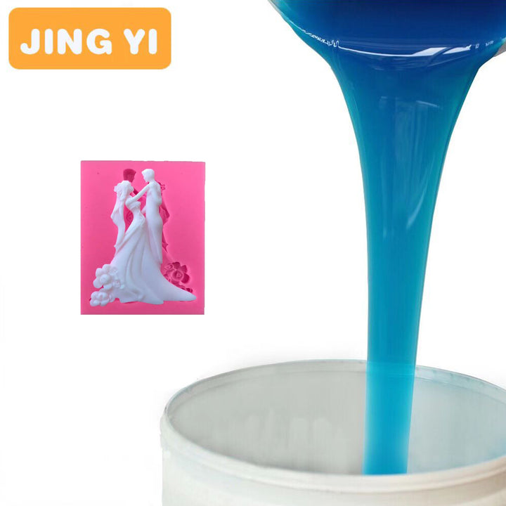 Free Sample Tin Cured Silicone Rubber Casting Concrete Candle Mold RTV 2 for Molds Moldes De Silicona