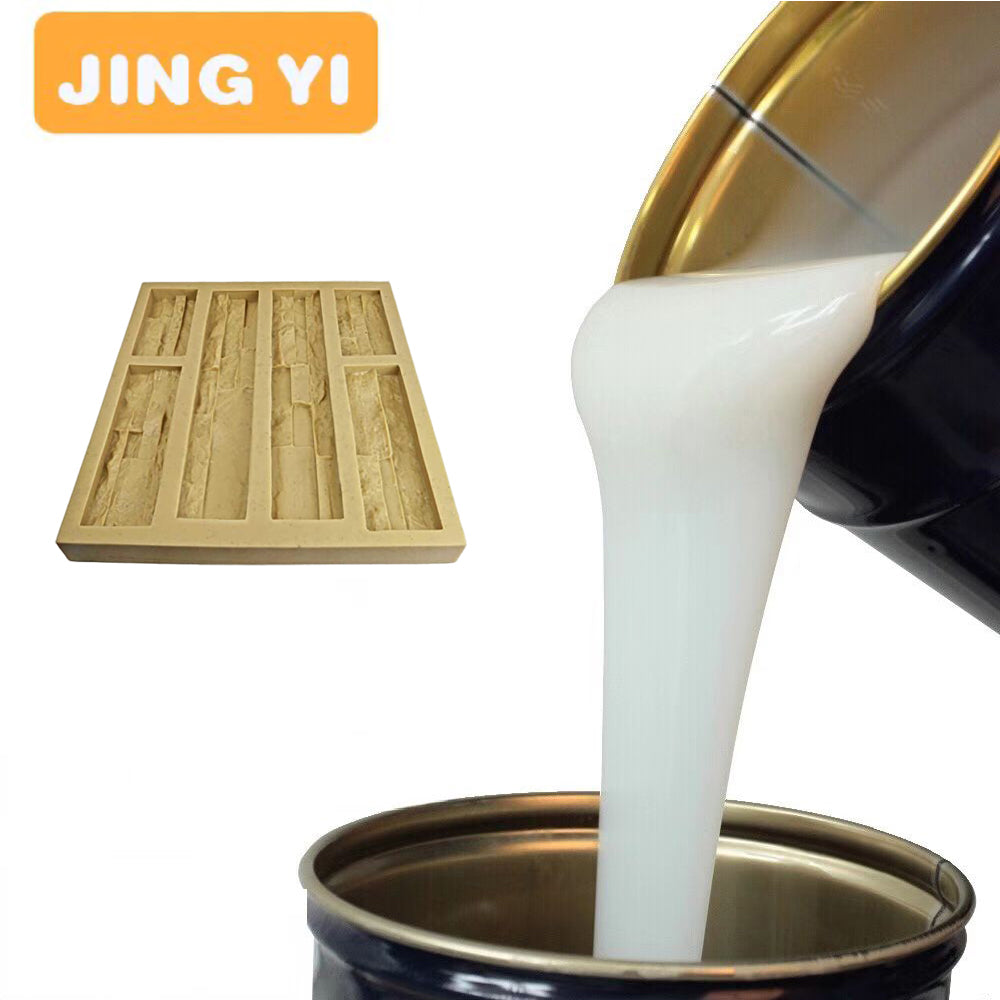 Cheap Price Wholesale Clear Mold Texture Silicone Rubber for Concrete or Plaster Panel Veneer Stone Rubber Mold Rtv2 Silicone