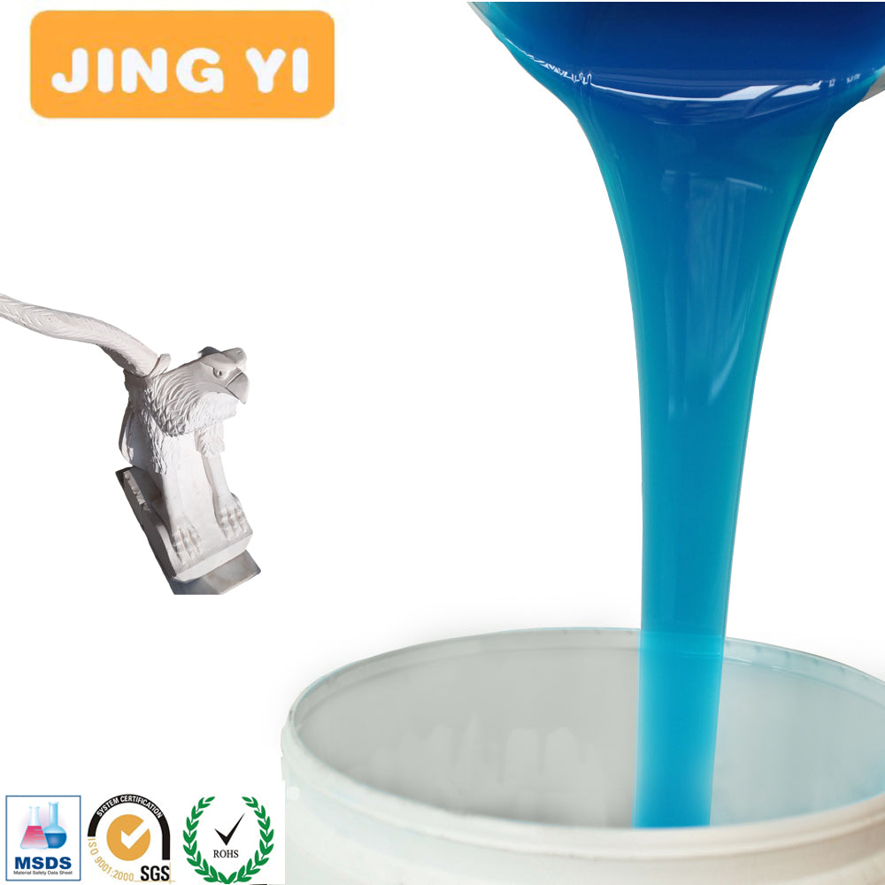 2024 Free Sample Silicone Rubber for Artificial Stone Mold White Liquid Silicone Plaster Concrete Mould