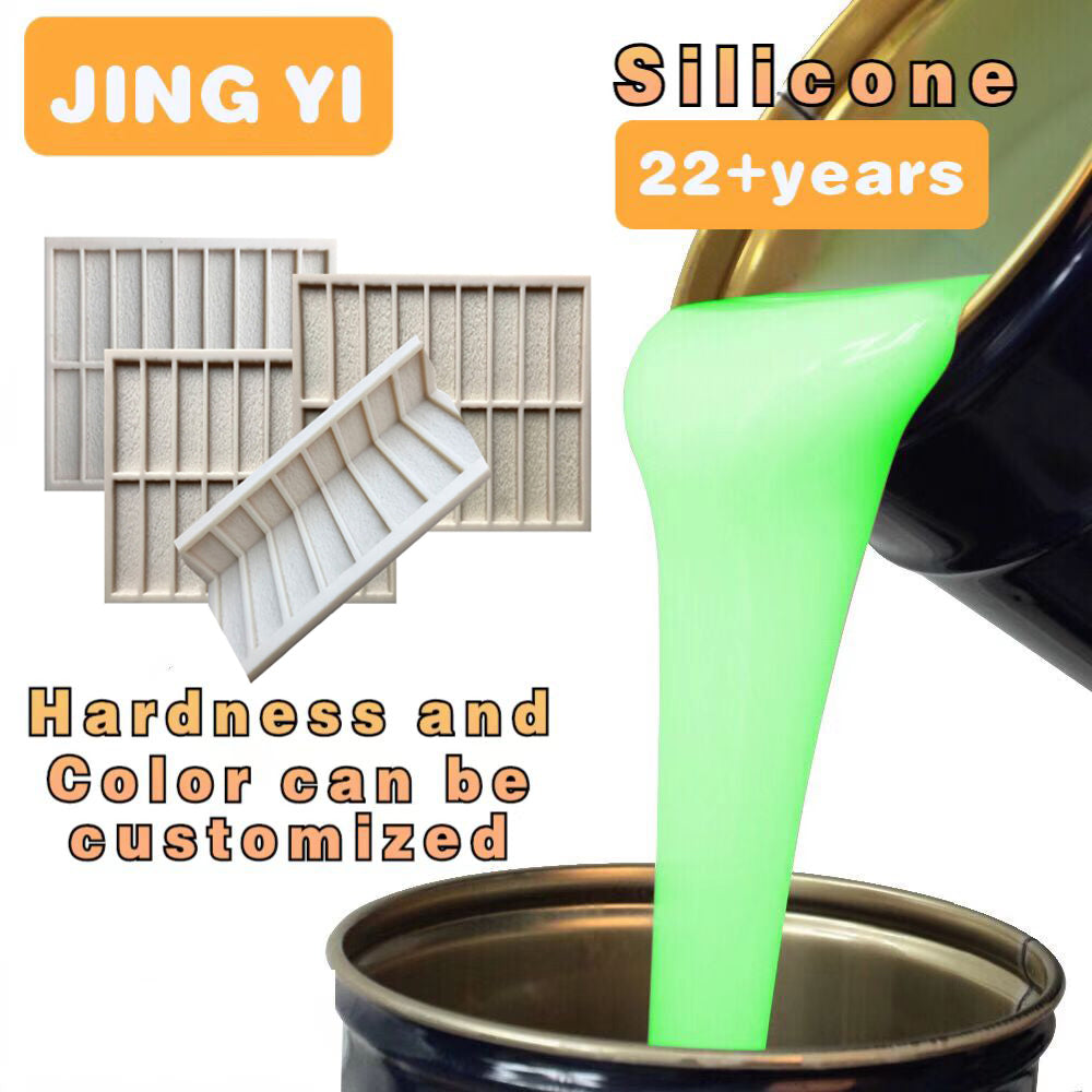 China Best Price Silicone Rtv One-stop Service High Tear Strength Liquid Silicone Rubber for Gypsum 3d Wall Panel Molds Silicone