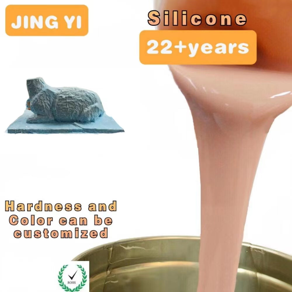 2023 Good Mold Release Property Molding Silicone Liquid Rubber for Polystone Statue Silicone Mold Liquid Silicone