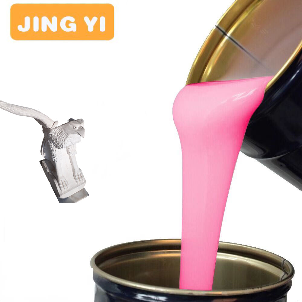 2024 Free Sample Silicone Rubber for Artificial Stone Mold White Liquid Silicone Plaster Concrete Mould