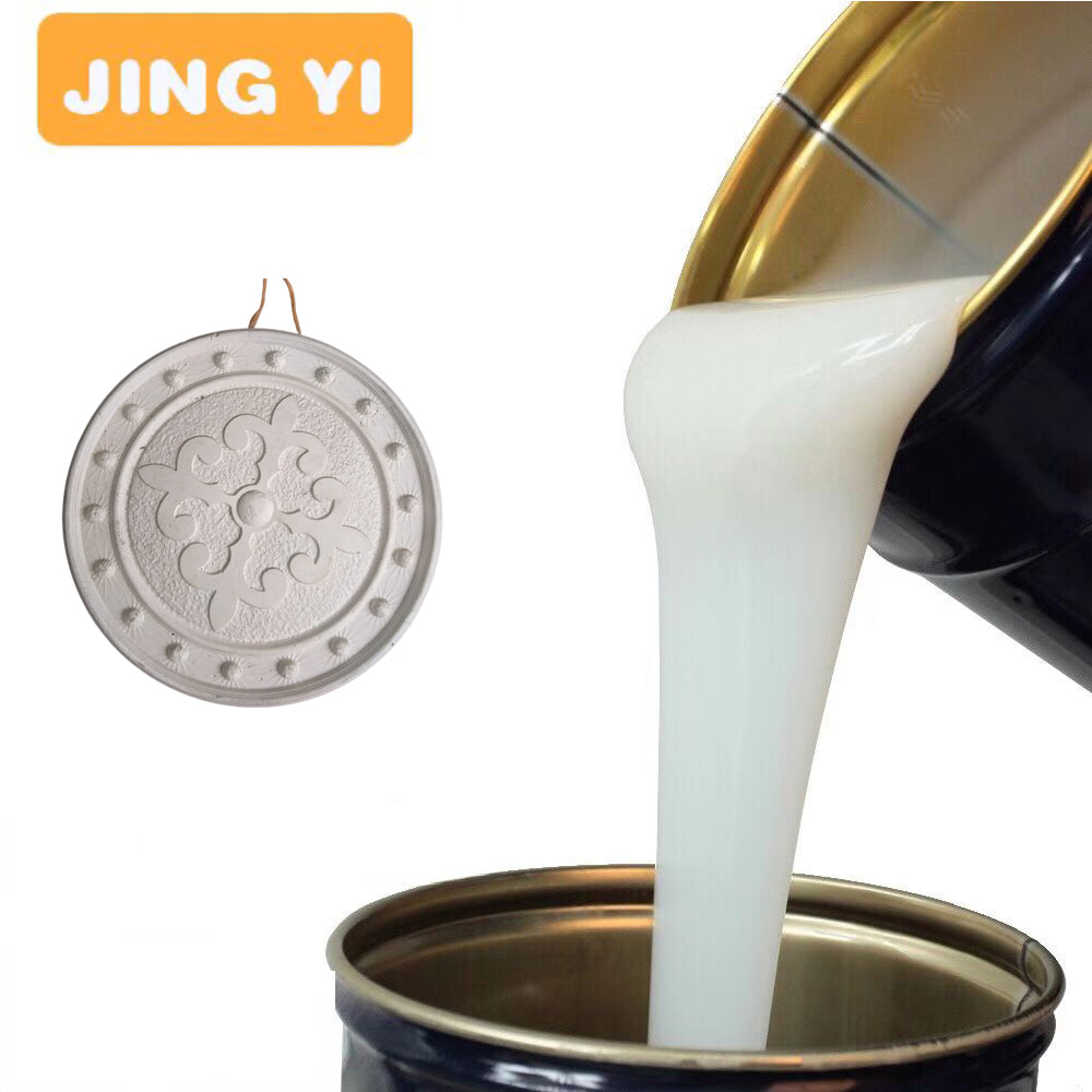 Top RTV Silicone for Plaster Craft Mold Rubber Mold for 3d Gypsum Decor Wall Panels Wholesale Clear Mold Texture Silicone Rubber