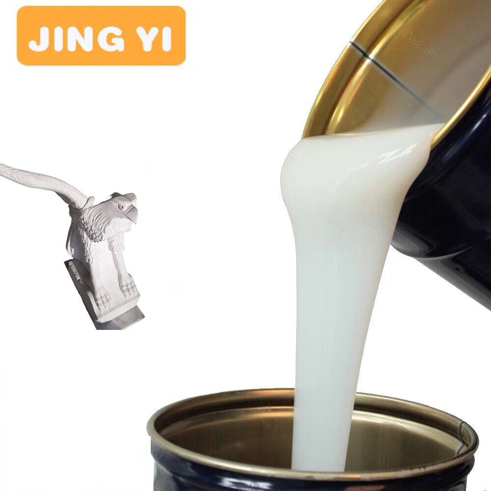2024 Free Sample Silicone Rubber for Artificial Stone Mold White Liquid Silicone Plaster Concrete Mould