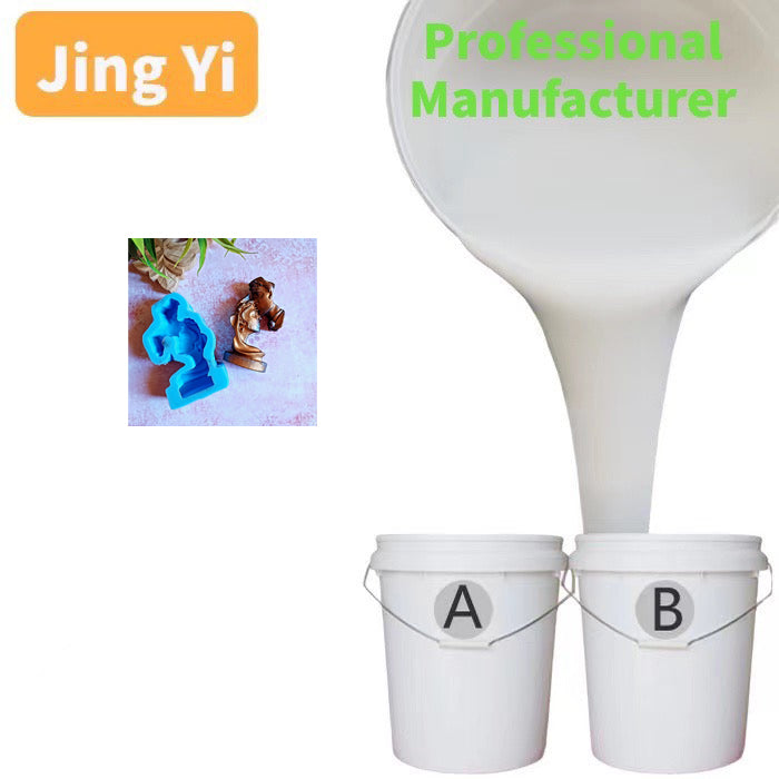Factory Direct Sale RTV-2 Liquid Silicone Rubber for Small Sculpture Mold Silicone Raw Material for Soap Candle Molds