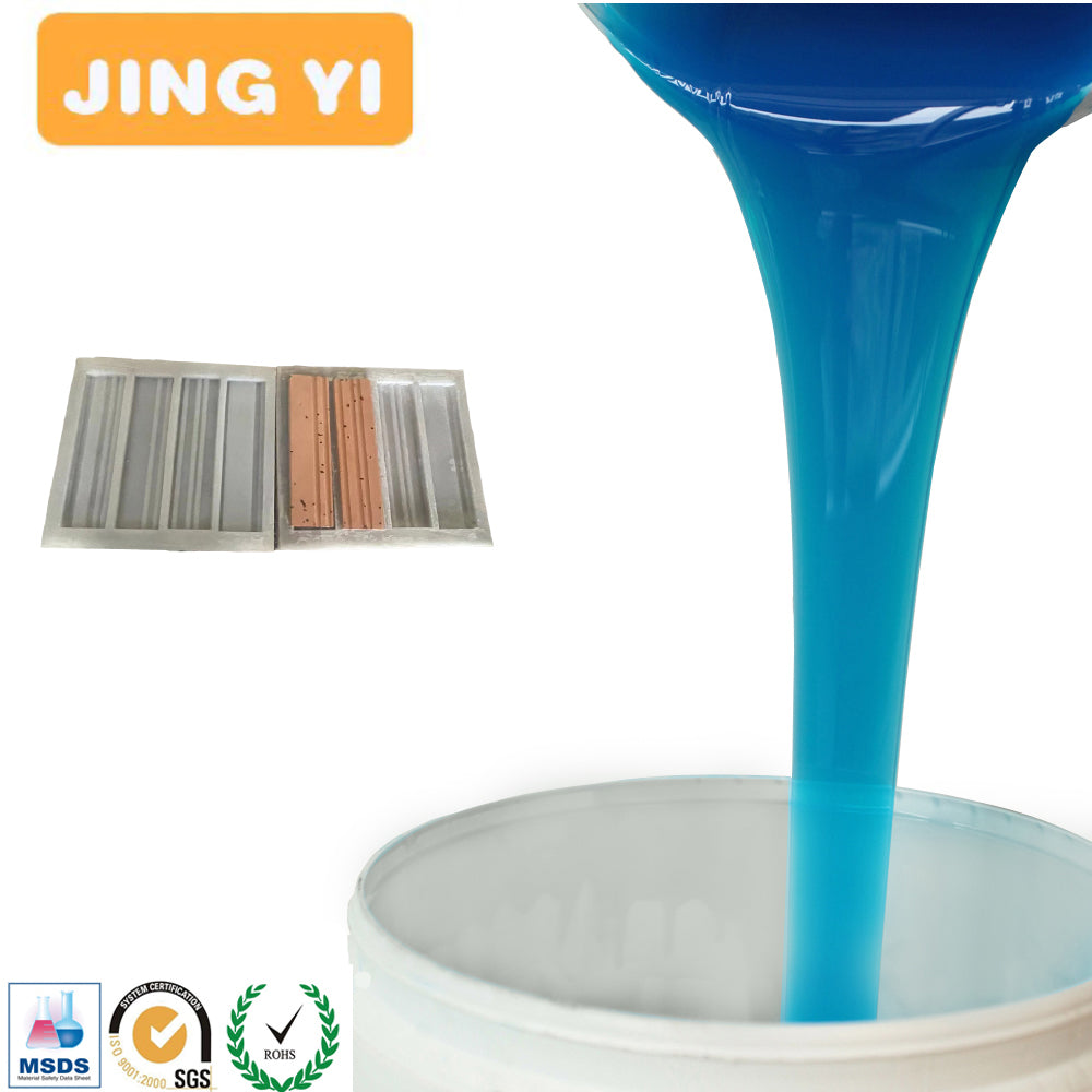New Style Transparent Liquid Silicone Rubber for Wall Cladding Artificial Stone Mold Gypsum 3d Wall Panel Mould Making Silicone