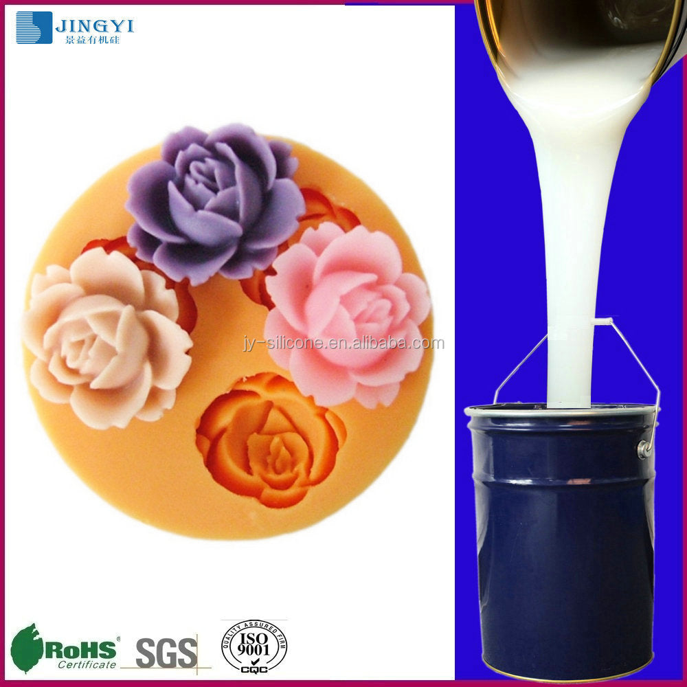 Free Sample RTV Raw Material Liquid Silicone Rubber to Make Molds of Flower Islamic Arabesque Candle Mold Silicone Rubber