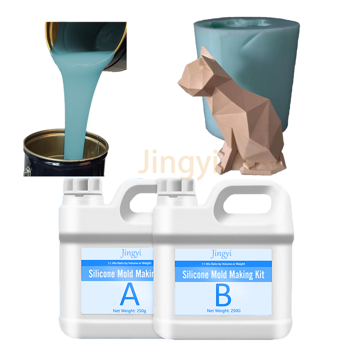 Low Shrinkage Liquid Silicone Rubber for Molding Stone Cement Plaster Statues Clay Concrete Molds Making