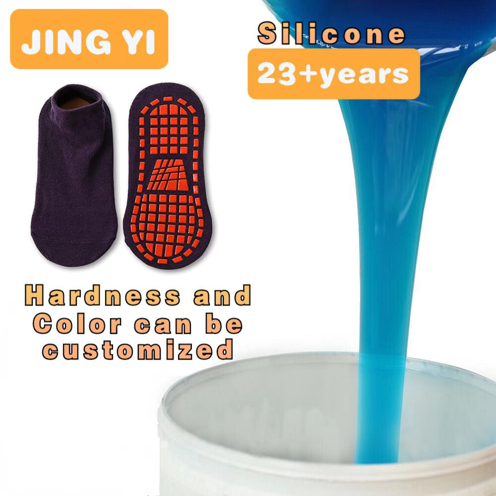 2024 New Style Adequate Stock Liquid Silicone for Non-slip Socks Chinese Factory Cheap Industrial Grade Dotting Silicone