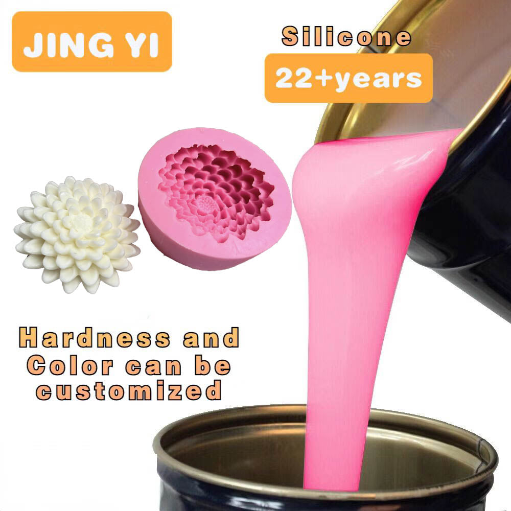 Factory Direct Sales Liquid Mold Silicone Rubber for Mold Making Chrysanthemum Flower Fondant Molds Custom Make RTV2 Silicone