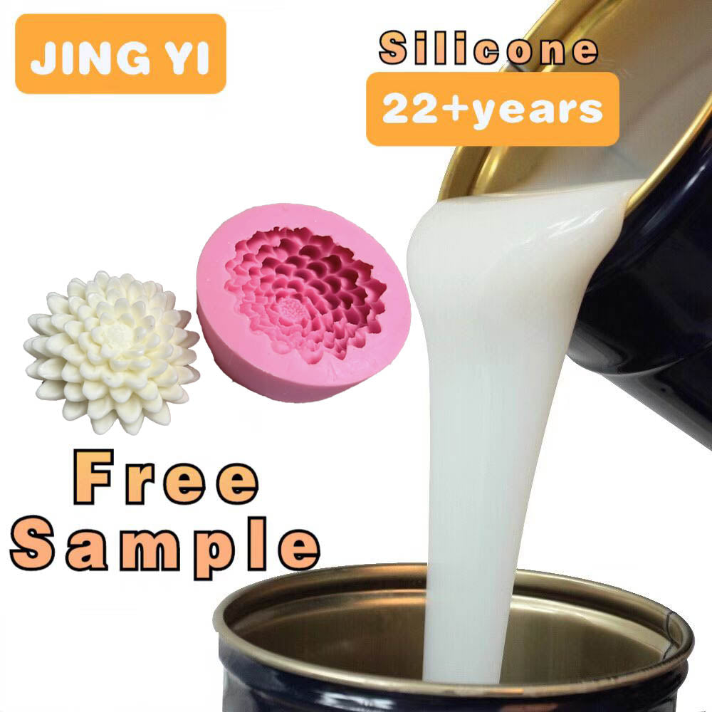 Factory Direct Sales Liquid Mold Silicone Rubber for Mold Making Chrysanthemum Flower Fondant Molds Custom Make RTV2 Silicone