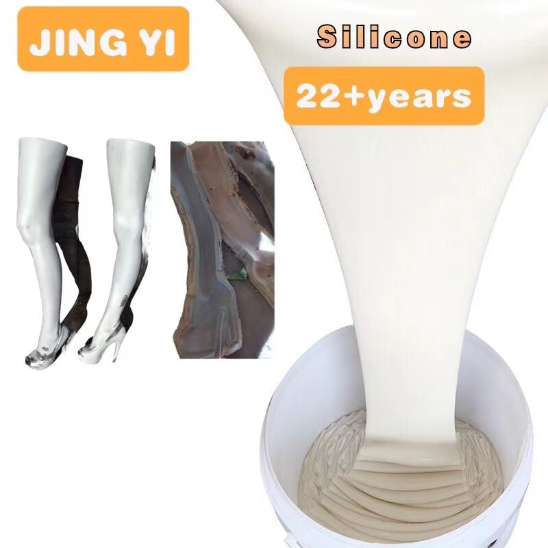 Free Sample 5KG Mold Making Silicone Rubber for for Shoe Sole Mold Cheap Price Wholesale RTV 2 Liquid Silicone Rubber