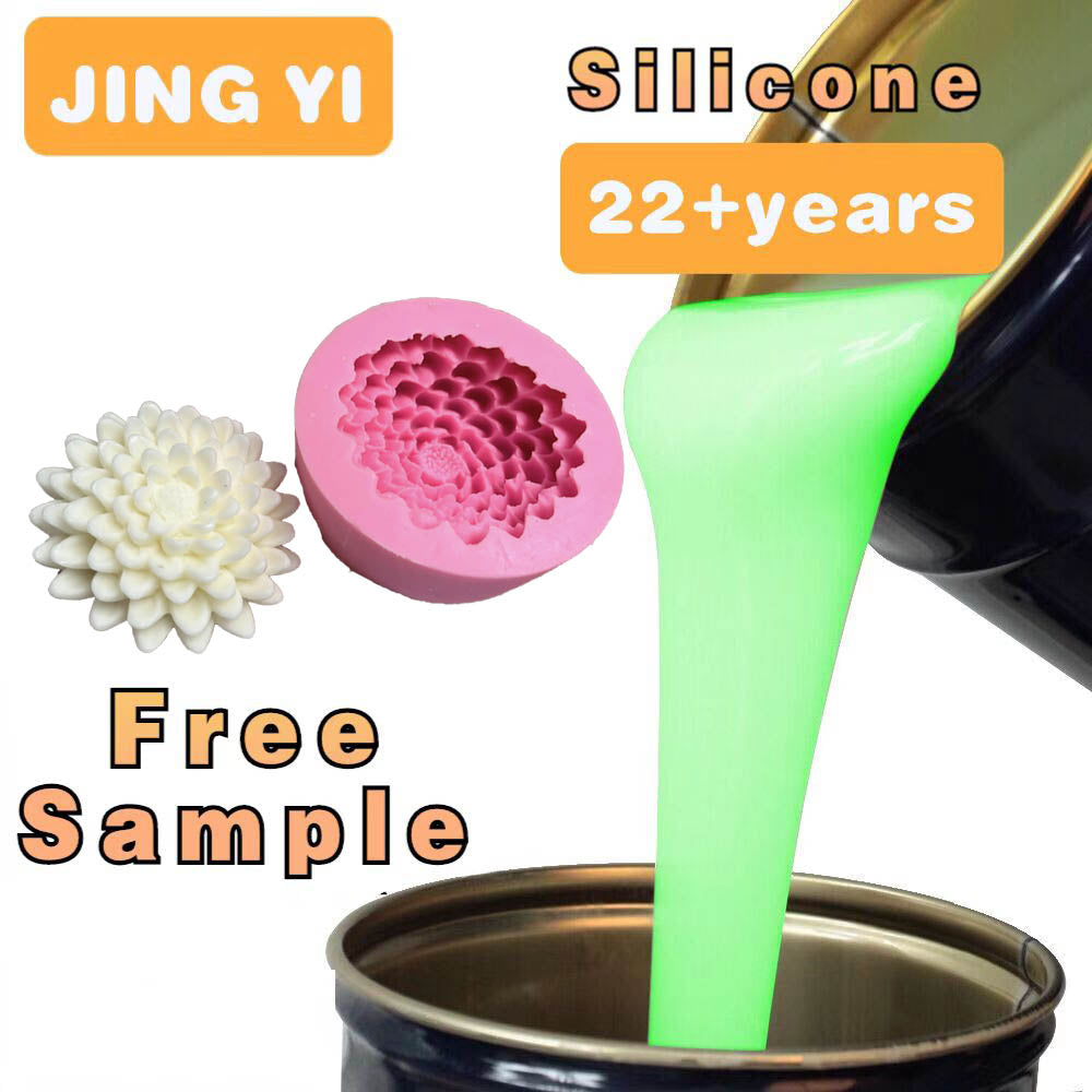 Factory Direct Sales Liquid Mold Silicone Rubber for Mold Making Chrysanthemum Flower Fondant Molds Custom Make RTV2 Silicone