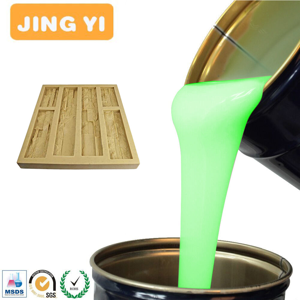Cheap Price Wholesale Clear Mold Texture Silicone Rubber for Concrete or Plaster Panel Veneer Stone Rubber Mold Rtv2 Silicone