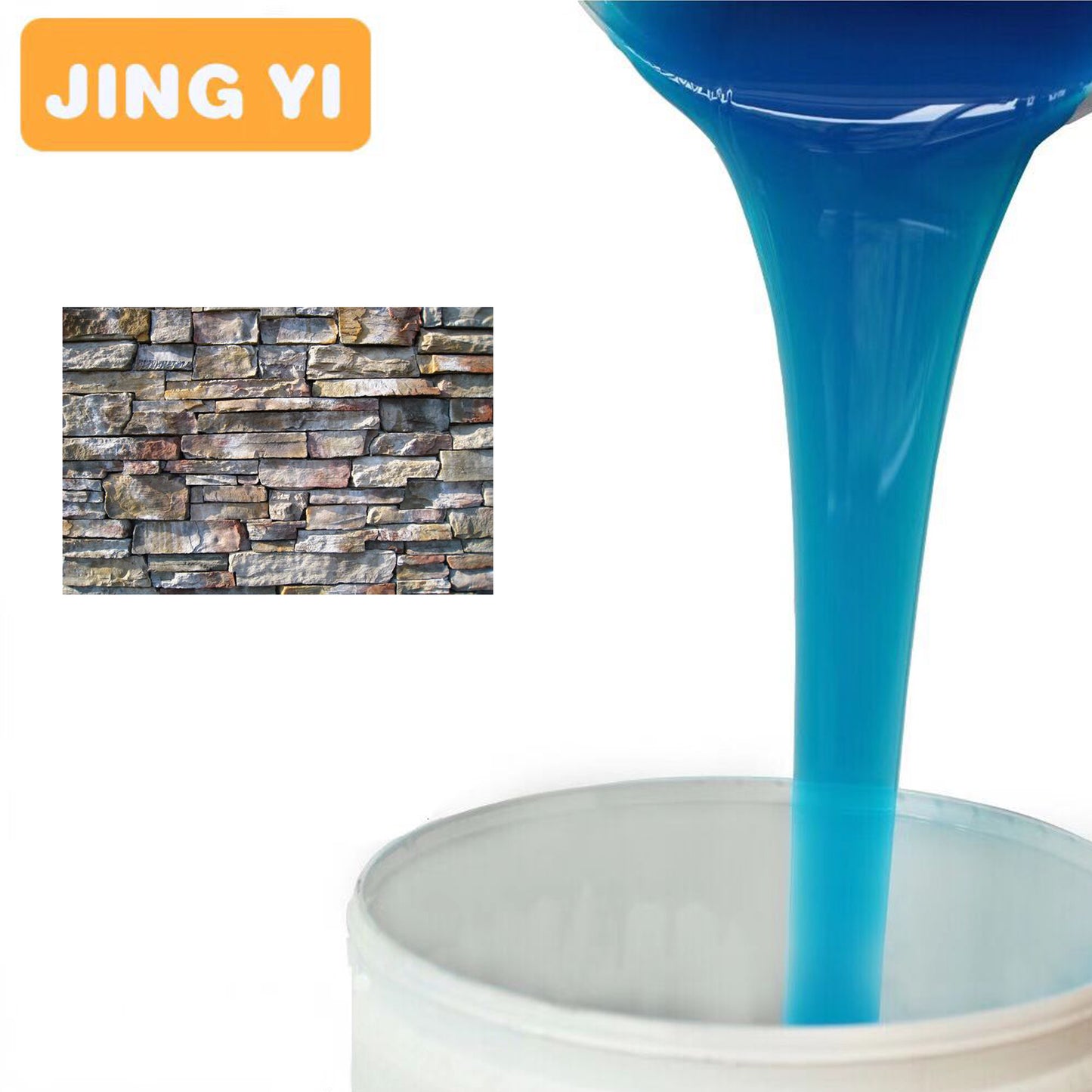 Free Sample Silicone for Gypsum Molds Making RTV2 Rubber for Sculpture Figurine 2D Wall Decoration Mold