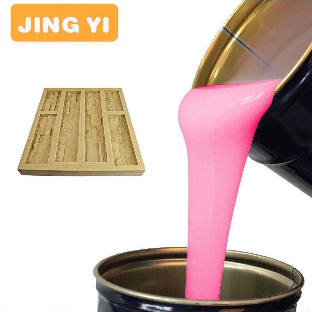 Cheap Price Wholesale Clear Mold Texture Silicone Rubber for Concrete or Plaster Panel Veneer Stone Rubber Mold Rtv2 Silicone