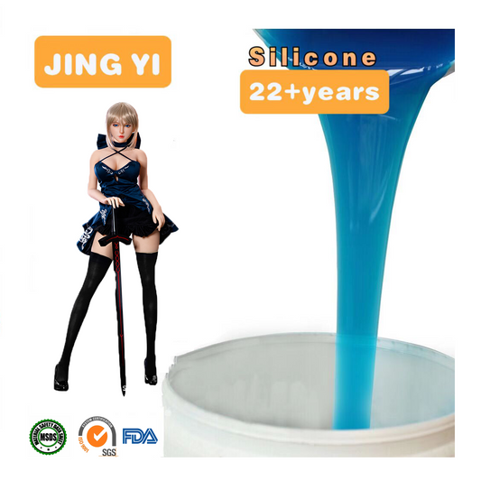 New Style Platinum Liquid Lifecasting Silicone Food Grade RTV Addition Cure Silicone Rubber Addition Type Silicone to Make Dildo