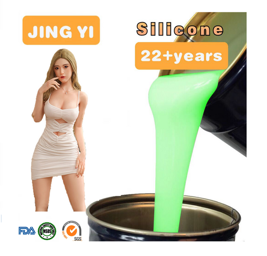 High Quality Liquid Silicone Rubber for Sexy Toys Dildo Making Food Grade Silicone Dolls Natural False Boobs