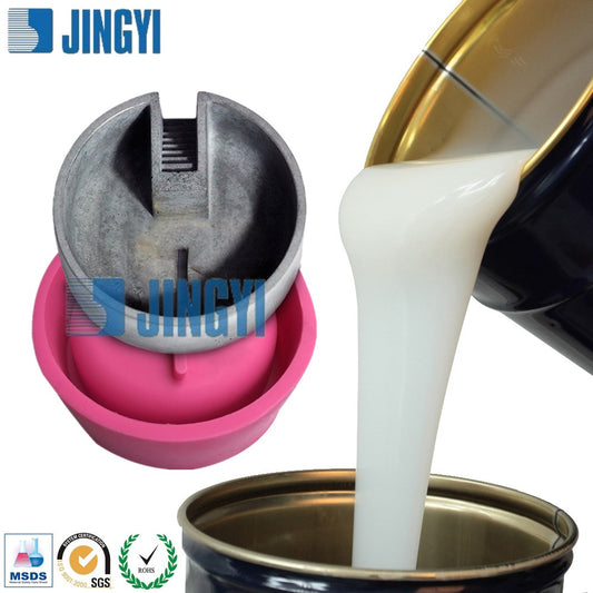 Factory Direct Production RTV2 Silicone Liquid Rubber for Cement Succulent Flower Pot Molds