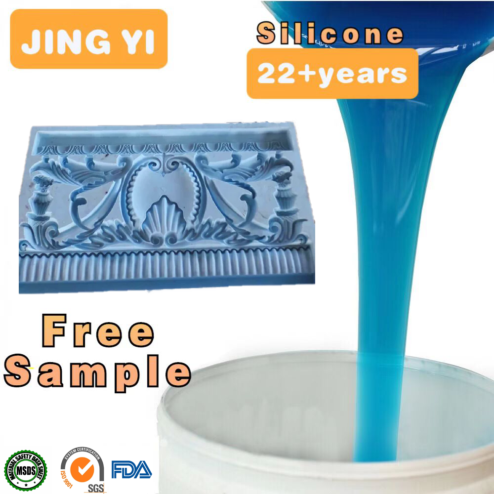 China Supplier Silicone Rubber Building Material for Ceiling Gypsum Plaster Mould Architecture Mold Making of Construction Works