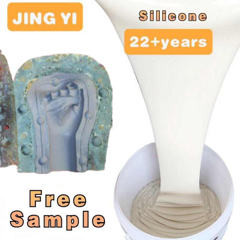 Liquid Silicone Rubber for Molding Rtv2 Silicone Rubber for Stone Cement Plaster Statues Clay Concrete Mold