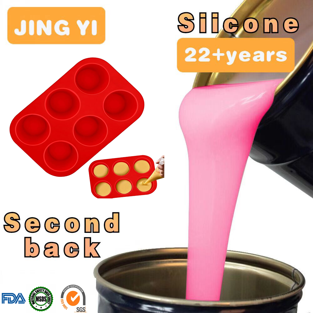 Factory Wholesale Food Grade Liquid Silicone Rubber for Food Molds RTV2 High Tear Rubber Candy Chocolate Silicon Molding
