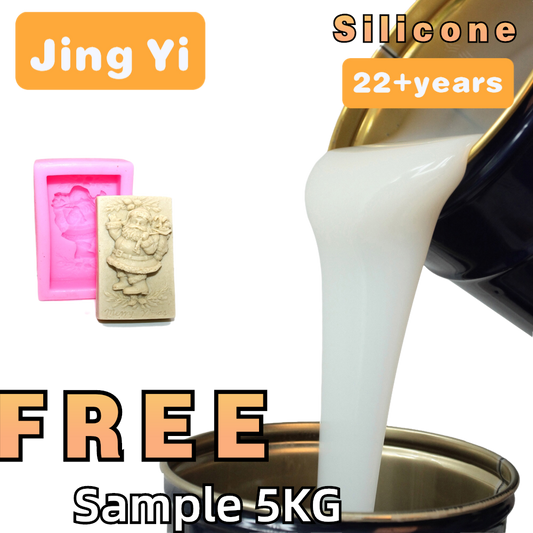 2024 Free Sample Silicone Rubber Transparent Mold Silicone Rubber Make Crafts Rtv2 Liquid Silicone Rubber Raw Material