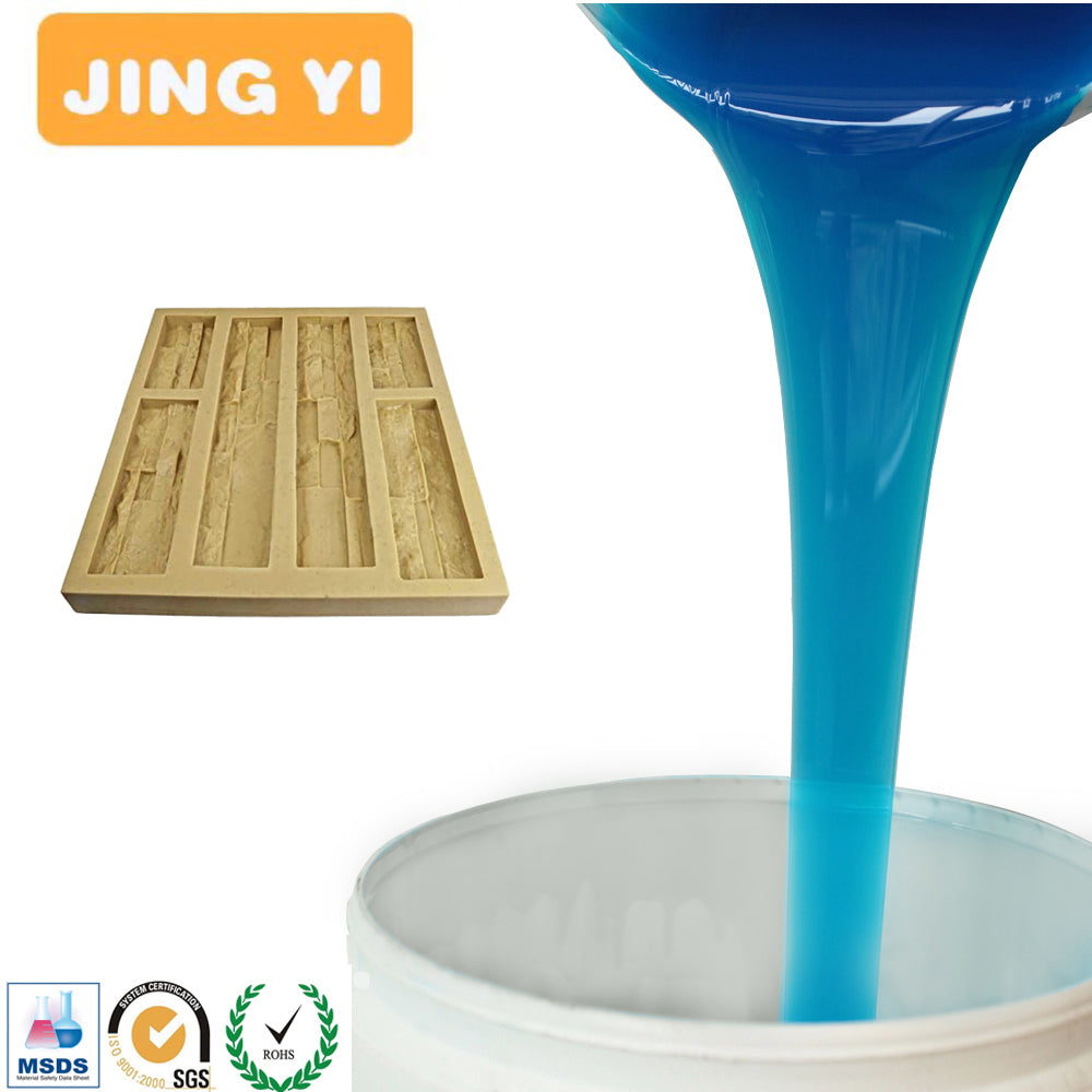 Cheap Price Wholesale Clear Mold Texture Silicone Rubber for Concrete or Plaster Panel Veneer Stone Rubber Mold Rtv2 Silicone