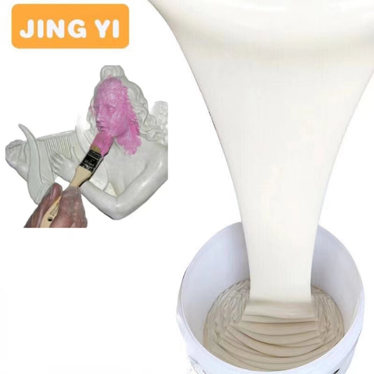 Free Sample Factory Sales Liquid Silicone Rubber for Sculpture Casting Plaster Gypsum Molding RTV-2 White Silicone Rubber
