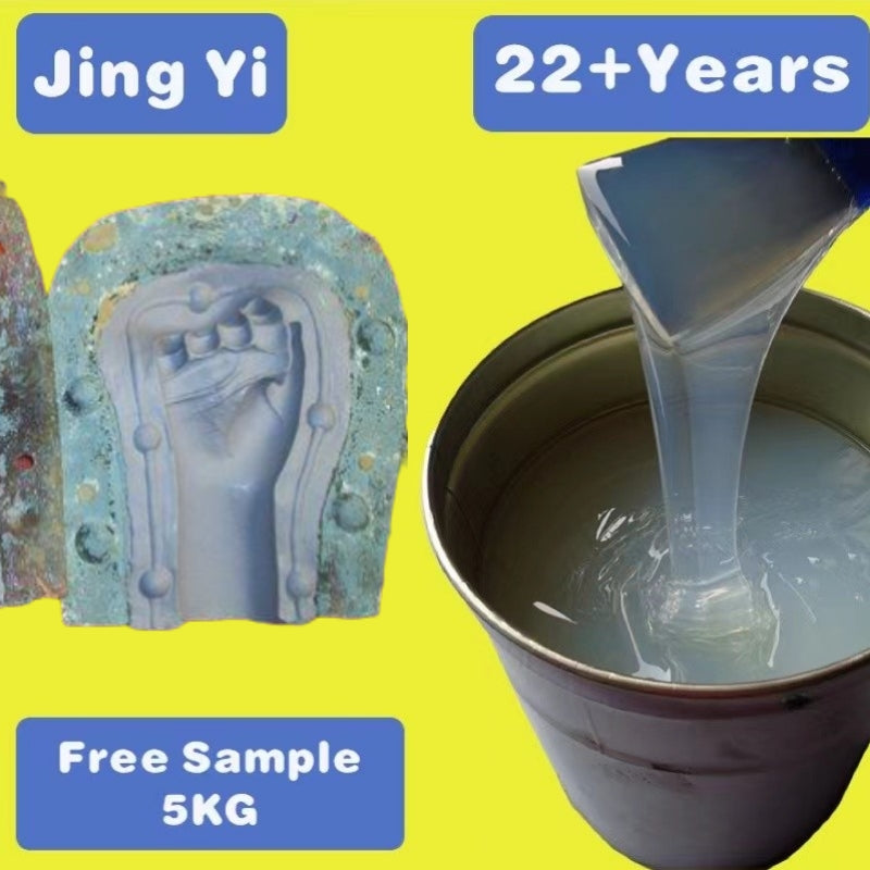 Liquid Silicone Rubber for Molding Rtv2 Silicone Rubber for Stone Cement Plaster Statues Clay Concrete Mold