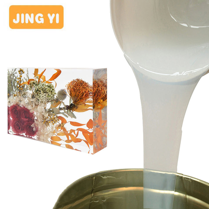 2024 Liquid Silicone Resin for Art Products Creative DIY Pressed Flower Silicone Resin Fast Delivery Transparent RTV2 Silicone