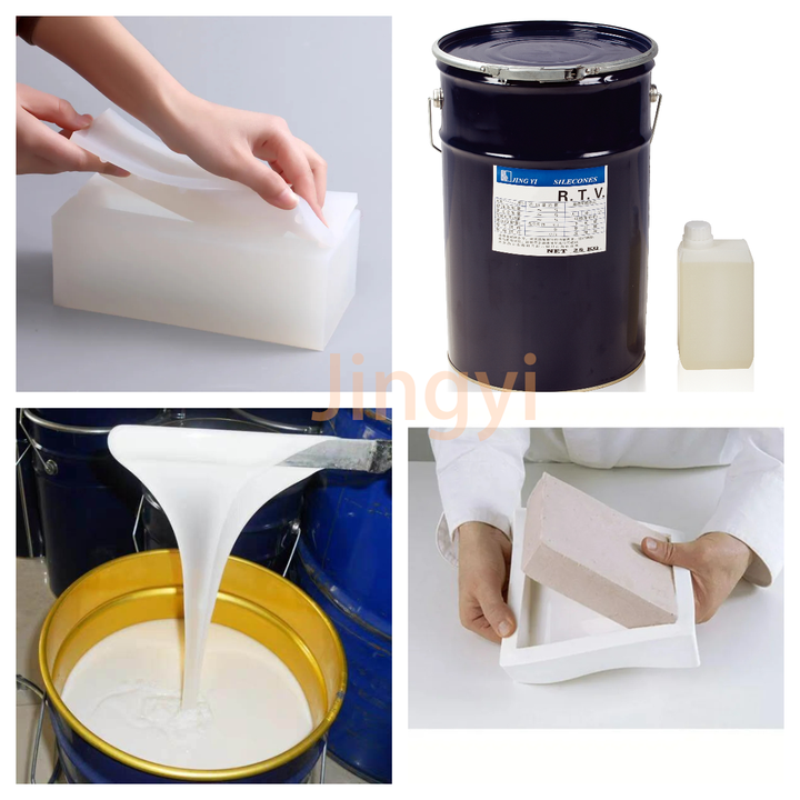 China Manufacturer High-Performance RTV2 Tin Liquid Silicone Rubber for Long-Lasting Durable Concrete Molds Making