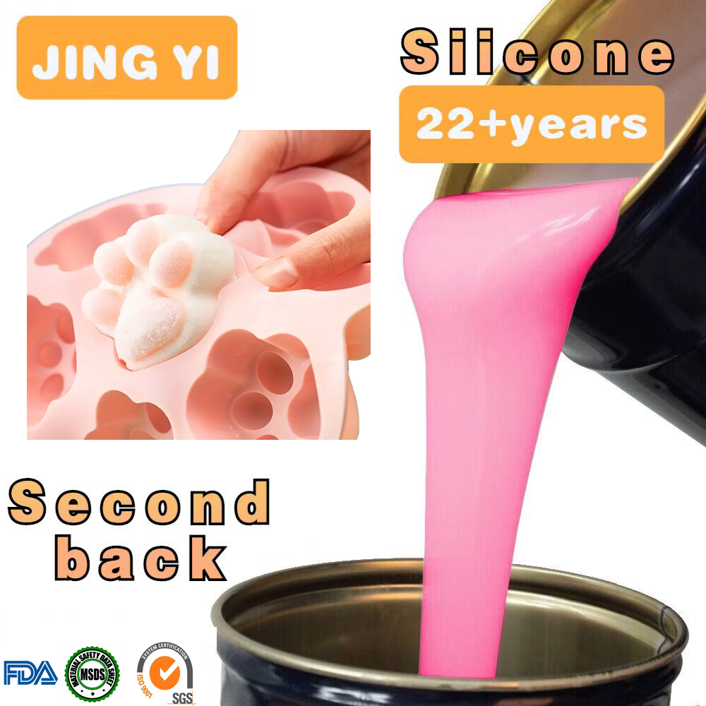 Factory Wholesale Food Grade Liquid Silicone Rubber for Food Molds RTV2 High Tear Rubber Candy Chocolate Silicon Molding