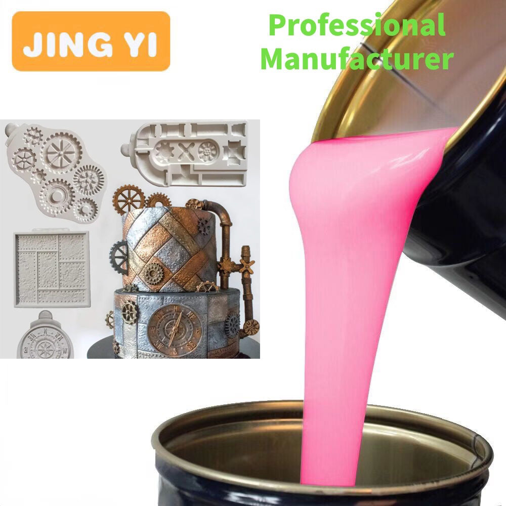 China Factory Wholesale Food Grade Silicone for Cake Molds Adequate Stock Platinum Cured Liquid Molding Silicone Rubber