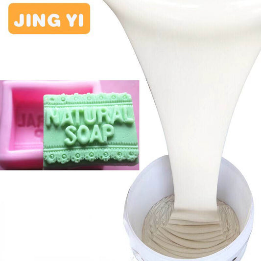 Factory Direct Sales Liquid Silicone Rubber for Rectangle Oval and Flower Shaped Soap Molds Tin Cured Rtv2 Silicone Rubber