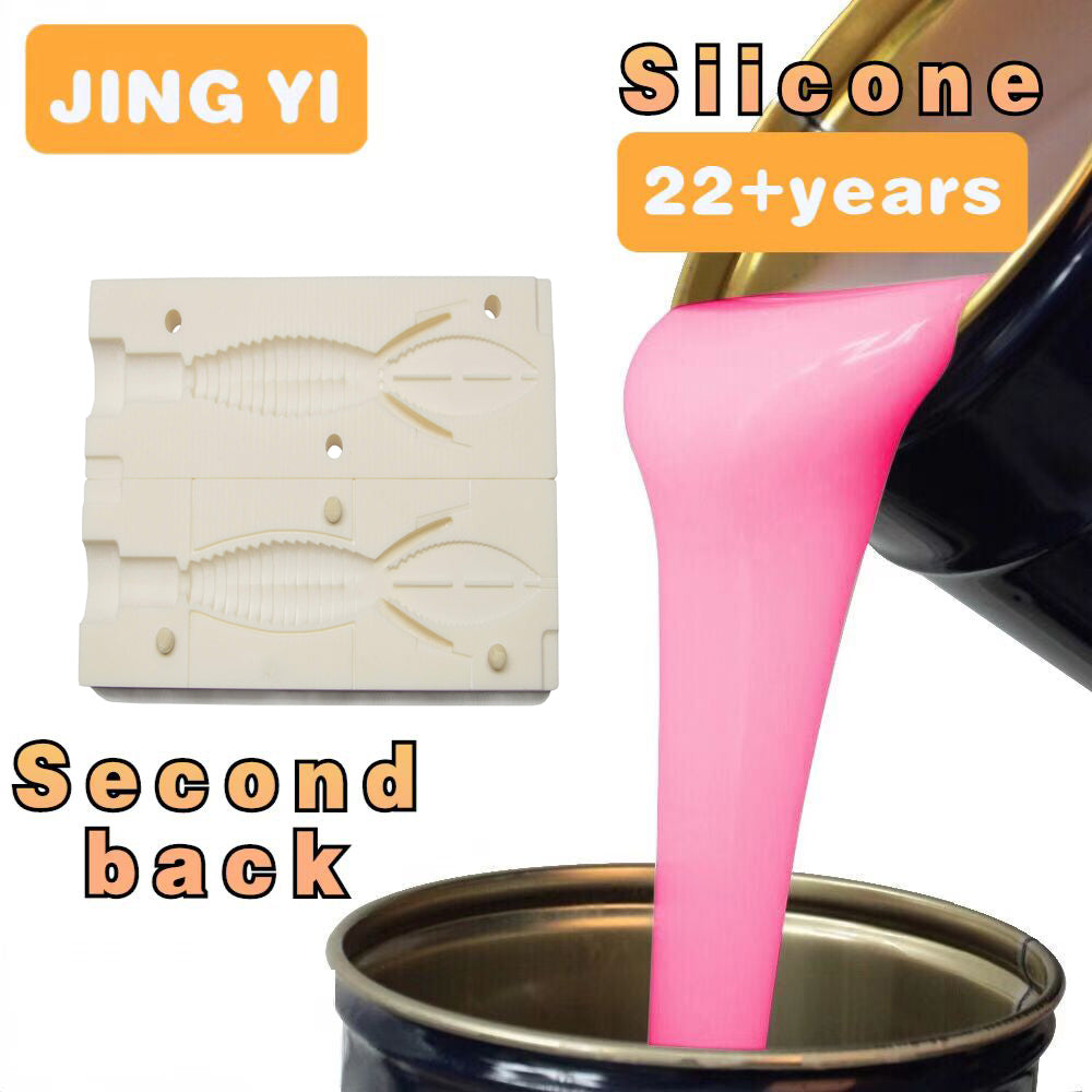 2023 Liquid Rtv Silicone Rubber for Mold Making New Style RTV2 Silicone Rubber for Soft Bait Fish Mold Wholesale Silicone Rubber