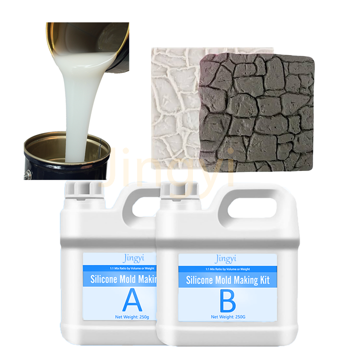 RTV 2 Part Mold Making Liquid Silicone Rubber Flexible Casting for Concrete Molds Making